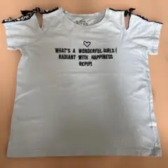 レピピ　水色 Tシャツ S