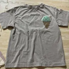 Choco mint アイスクリーム刺繍 Tシャツ 65-72cm