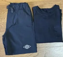 GU黒 長袖Tシャツ サイズ140・シャカシャカ半ズボン150