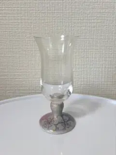 【新品・未使用】九谷和グラス冷酒グラス さくらゴールド(無地)