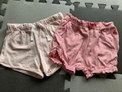 H&M baby GAP ハーフパンツ　ピンク