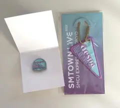 【LIVEグッズ】aespaキーホルダー＆ピンバッジ