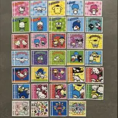 サンリオキャラクターズ シールコレクション 34種 68枚 最安値