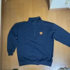 レッドキャップガールハーフジップ スウェット ネイビー