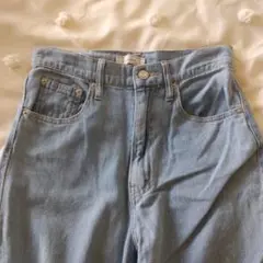 しまむら　ワイドデニムパンツ　Mサイズ