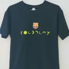 【入手困難】FCバルセロナ × ColdplayコラボTシャツ黒L Coldplay x Barcelona x Spotify Limited Edition Logo Tee Moon
