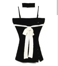 andmary アンドマリー Candice ribbon bare tops