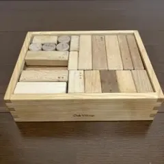 Oak Village 木製積み木セット 37個