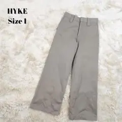 2025年最新】HYKE シルエット：ワイド チノパンの人気アイテム