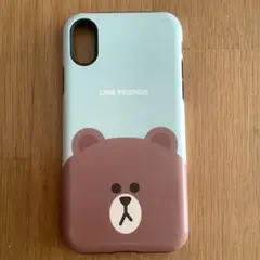 LINE FRIENDS クマデザイン ソフトケース