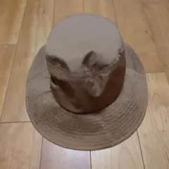ブラウン ポリエステル ハット