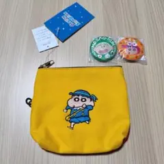 クレヨンしんちゃん　刺繍ポーチと刺繍缶セット