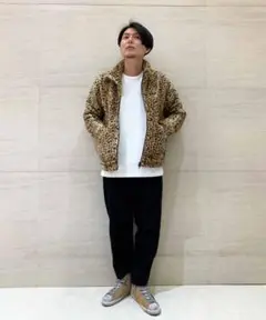 Johnbull 未使用品 テーパードジーンズ メンズ サイズM ネイビー