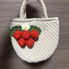 いちごバッグ