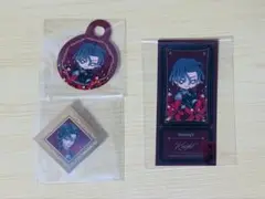 第五人格　スマイルベースカフェ　ステッカー&タグ&ピック　3点まとめ売り　騎士