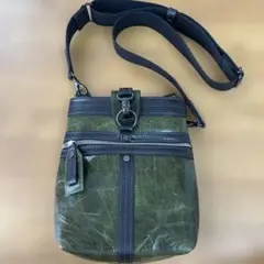 Lin-KU オリーブグリーン ショルダーバッグ