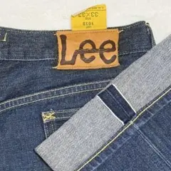 【濃紺】Lee 101B 44年復刻 W33 3101 センター赤タグ 赤耳