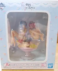 レム・ラムプリンアラモードフィギュア Amazon.co.jp: A賞 リゼロ レム ラム プリンアラモード