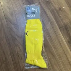 PUMA サッカーソックス イエロー サイズ22-24