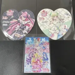 キュアズキューン キュアキッス 東武ワールドスクウェア コースター2枚 おまけ付