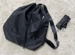 ワンショルダー　ナップサック　ブラック　ZOZO