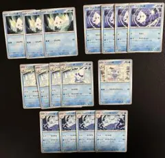 ポケモン 進化ライン デッキパーツ バニプッチ バニリッチ バイバニラ