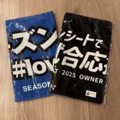 シーズンシート2025応援タオルセット　ファイターズ