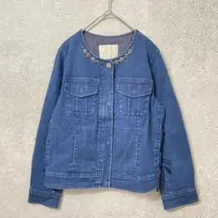 新品未使用 Feroux  デニムジャケット セール】 【洗える】デニム ジャケット （Gジャン・デニム