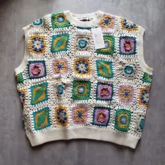 【未使用】TTT MSW handmade pullover knitvest TTT MSW Handmade Pullover Knit Vest 美品 - メルカリ