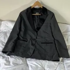 美品 JILL STUART タキシード ジャケット ツヤ感ラペル ナポレオン