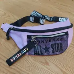 CONVERSE ボディバッグ　ショルダーバッグ　 パープル　キッズ