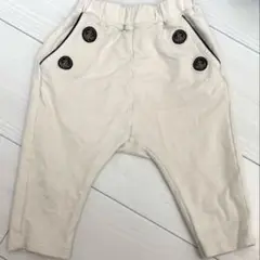 GU ベージュ サマナル パンツ 80サイズ