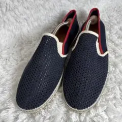 Rivierasリビエラ　メッシュスリッポン　トリコカラー　42サイズ　27cm