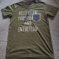 R/H オリーブ色 Tシャツ 160サイズ