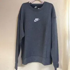 【NIKE】ナイキ クルーネックスウェット センターロゴ スウォッシュ 霜降り