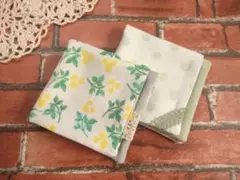 ★sale【ガーゼハンカチ】2枚セット②