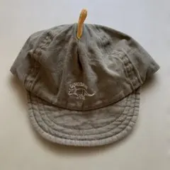 ベビー キッズ キャップ 帽子 恐竜 刺繍 50-52㎝ 調節