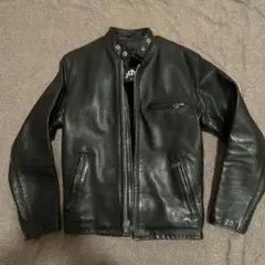 SCHOTTショット シングルライダース ボアインナー付き36