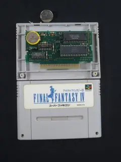 電池交換済 セーブok FINAL FANTASY IV スーパーファミコン