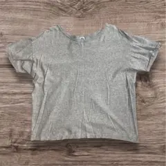 Walla Walla sport USA製 Tシャツ L グレー 短丈