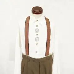 【希少】美品ヴィンテージ サスペンダー 2025年最新】VINTAGE メンズ サスペンダーの人気アイテム - メルカリ