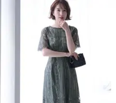 本日最終値下げ　美品★プールヴー　結婚式　　ワンピース　二次会 ドレス