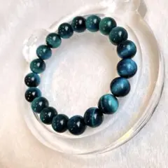 10日までセール♡ブルーグリーンタイガーアイ ブレスレット