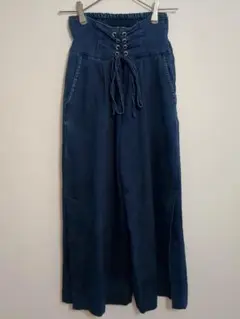 CECIL McBEE 　セシルマクビー　ハイウエストワイドパンツ　S