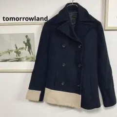 ★限定特価★ tomorrowland トゥモローランド バイカラー Pコート