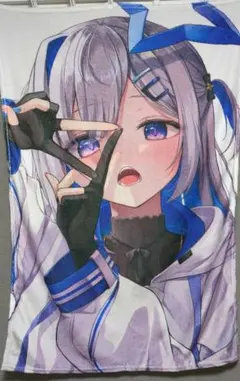 ホロライブ　天音かなた　ブランケット