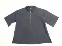 Kutir クティール★ハーフジップ 半袖シャツ オーバーサイズ 美品