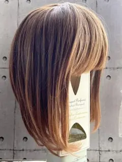 NAVANA WIG 前下がり ウルフ ショートボブ
