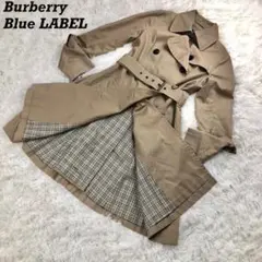Burberry Blue Label トレンチコート ベルト付 ノバチェック