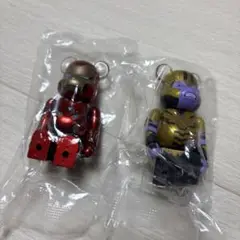 BE@RBRICK Infinity saga アイアンマン/サノス